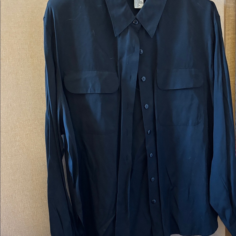 FINAL MARKDOWN Ladies Laura Tyler black Button-Up Shirt 22W